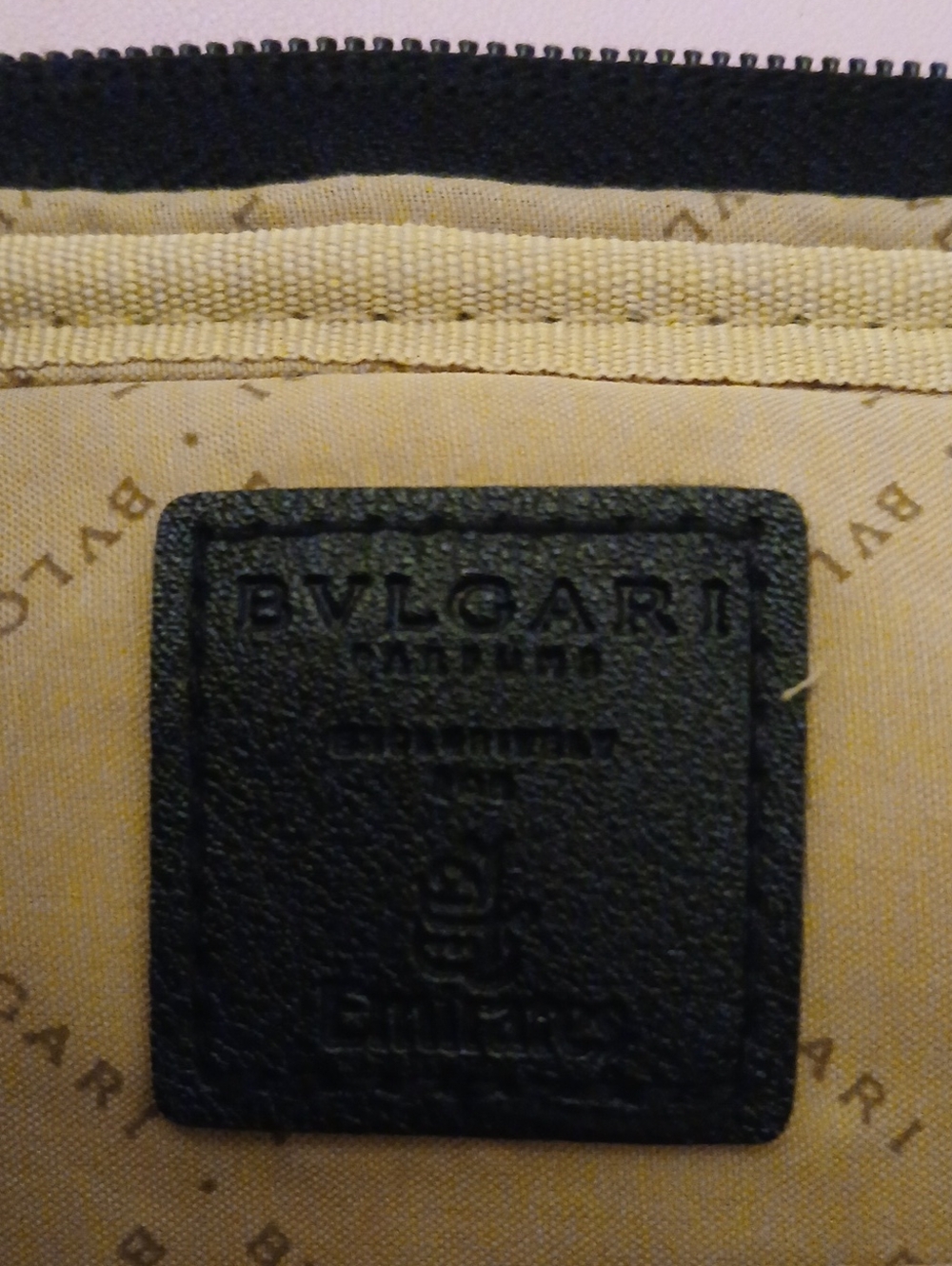 Bulgari Black  Travel Bag NWOT